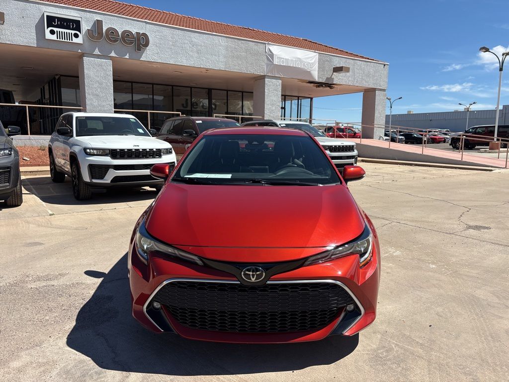 Used 2019 Toyota Corolla Hatchback XSE with VIN JTNK4RBE6K3052398 for sale in Sierra Vista, AZ