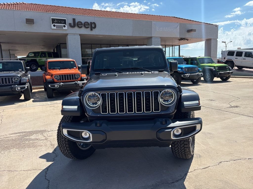 New 2025 Jeep Wrangler 4-DOOR SAHARA Sport Utility