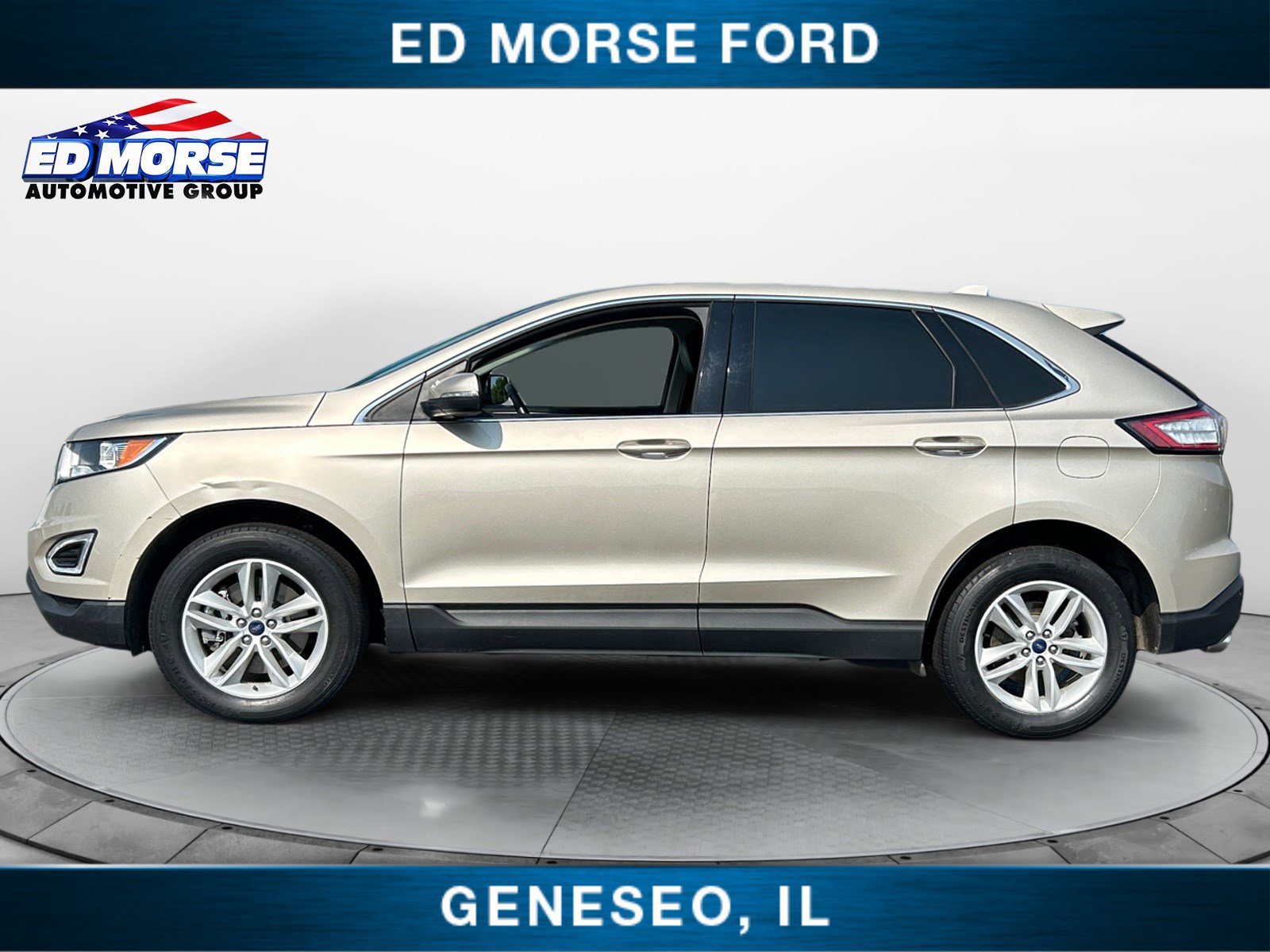 Used 2018 Ford Edge SEL with VIN 2FMPK4J86JBB59265 for sale in Geneseo, IL