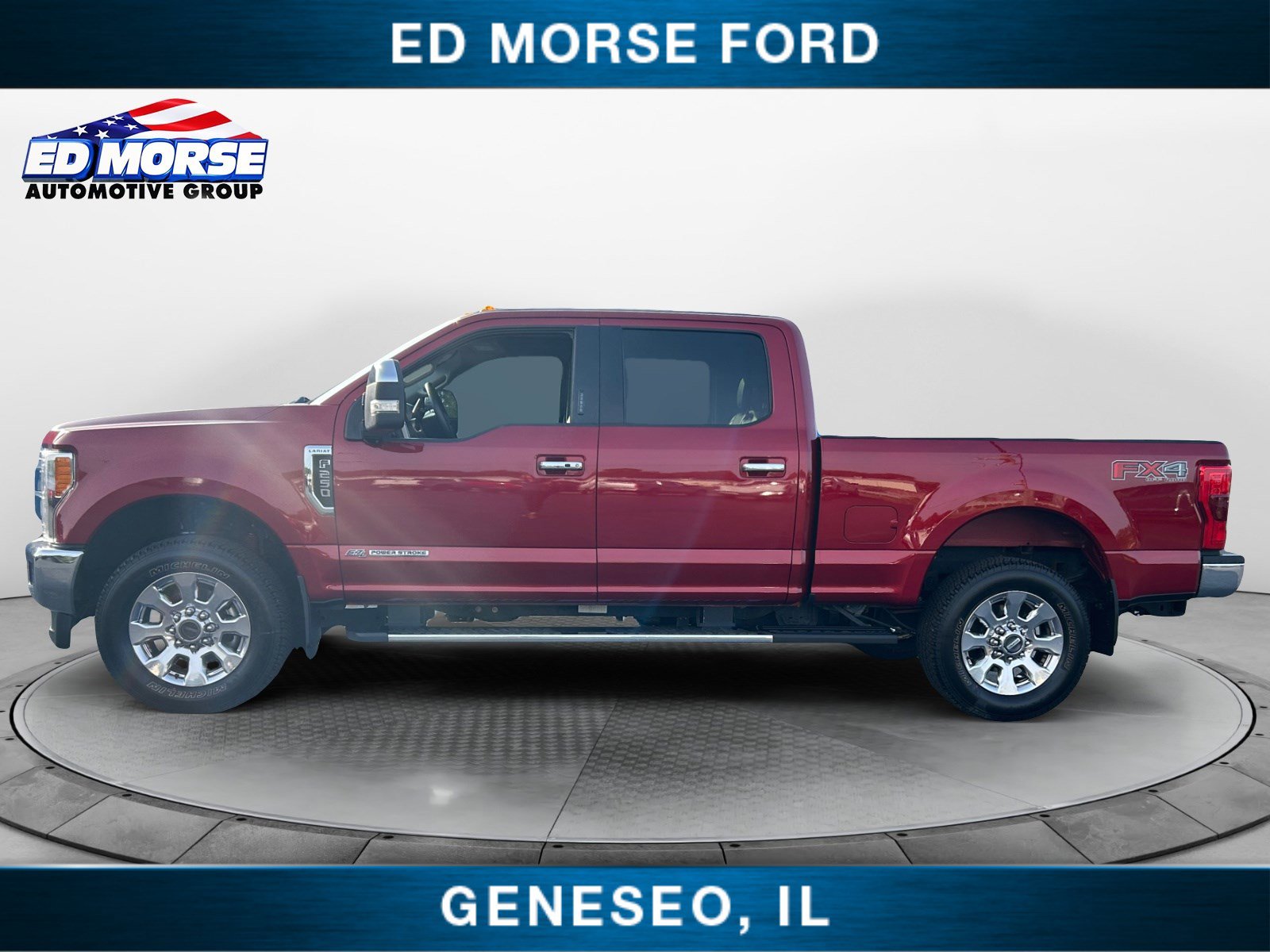 Used 2019 Ford F-250 Super Duty Lariat with VIN 1FT7W2BTXKEC75560 for sale in Geneseo, IL