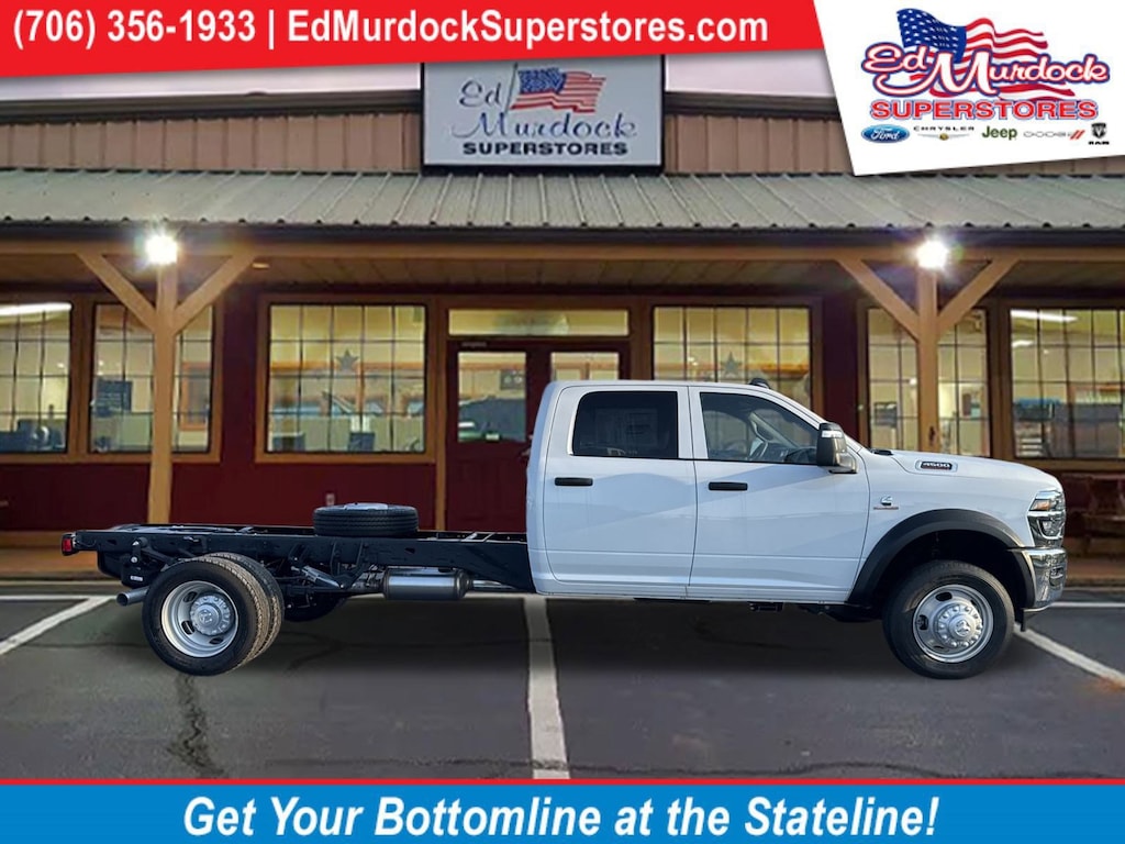 New 2025 Ram 4500 Chassis Cab 4500 TRADESMAN CHASSIS CREW CAB 4X4 84' CA Pickup