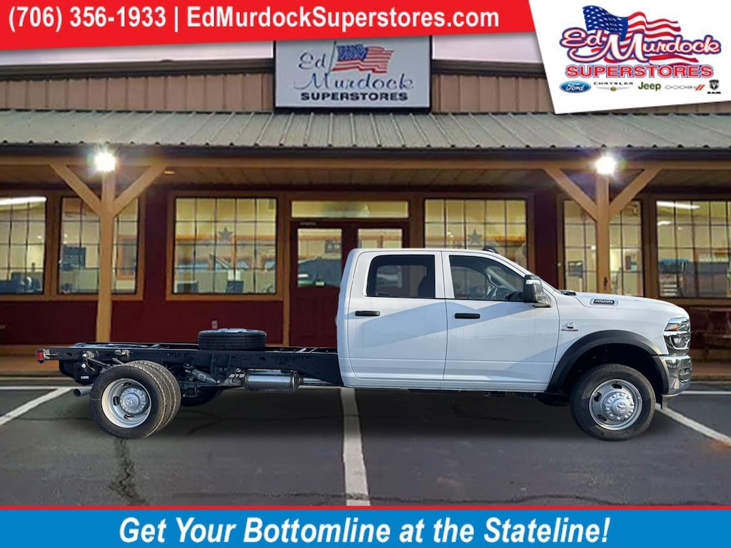 New 2025 Ram 4500 Chassis Cab 4500 TRADESMAN CHASSIS CREW CAB 4X4 84' CA Pickup