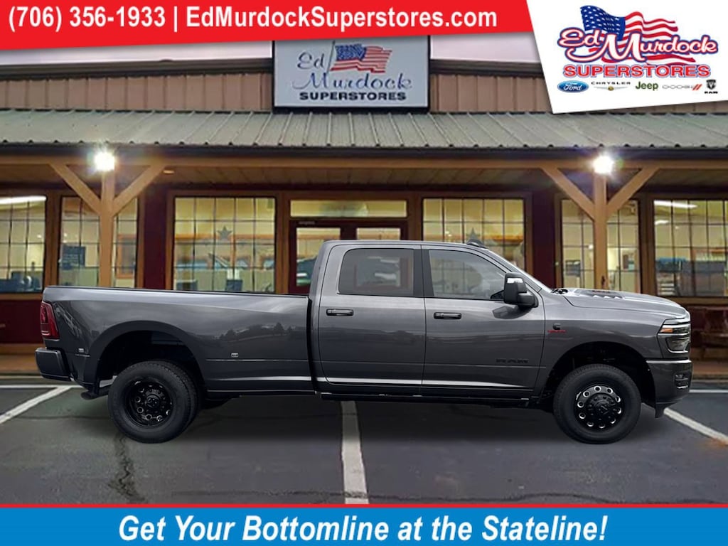 New 2025 Ram 3500 LARAMIE CREW CAB 4X4 8' BOX Pickup
