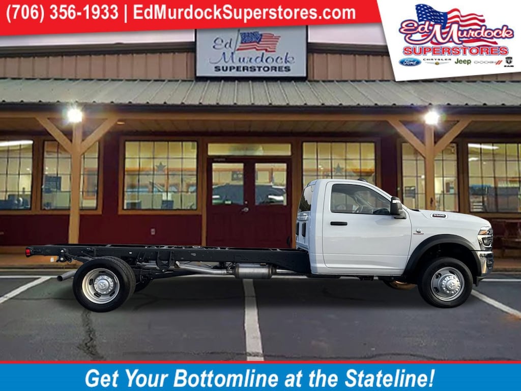 New 2025 Ram 5500 Chassis Cab 5500 TRADESMAN CHASSIS REGULAR CAB 4X4 120' CA Pickup