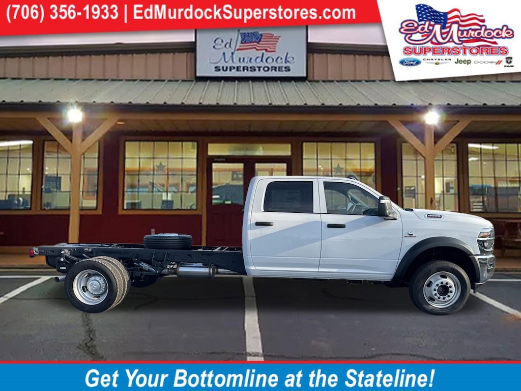 New 2025 Ram 4500 Chassis Cab 4500 TRADESMAN CHASSIS CREW CAB 4X4 84' CA Pickup