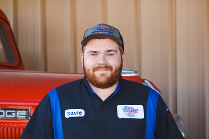 Staff member David Hill from bd0a47819354