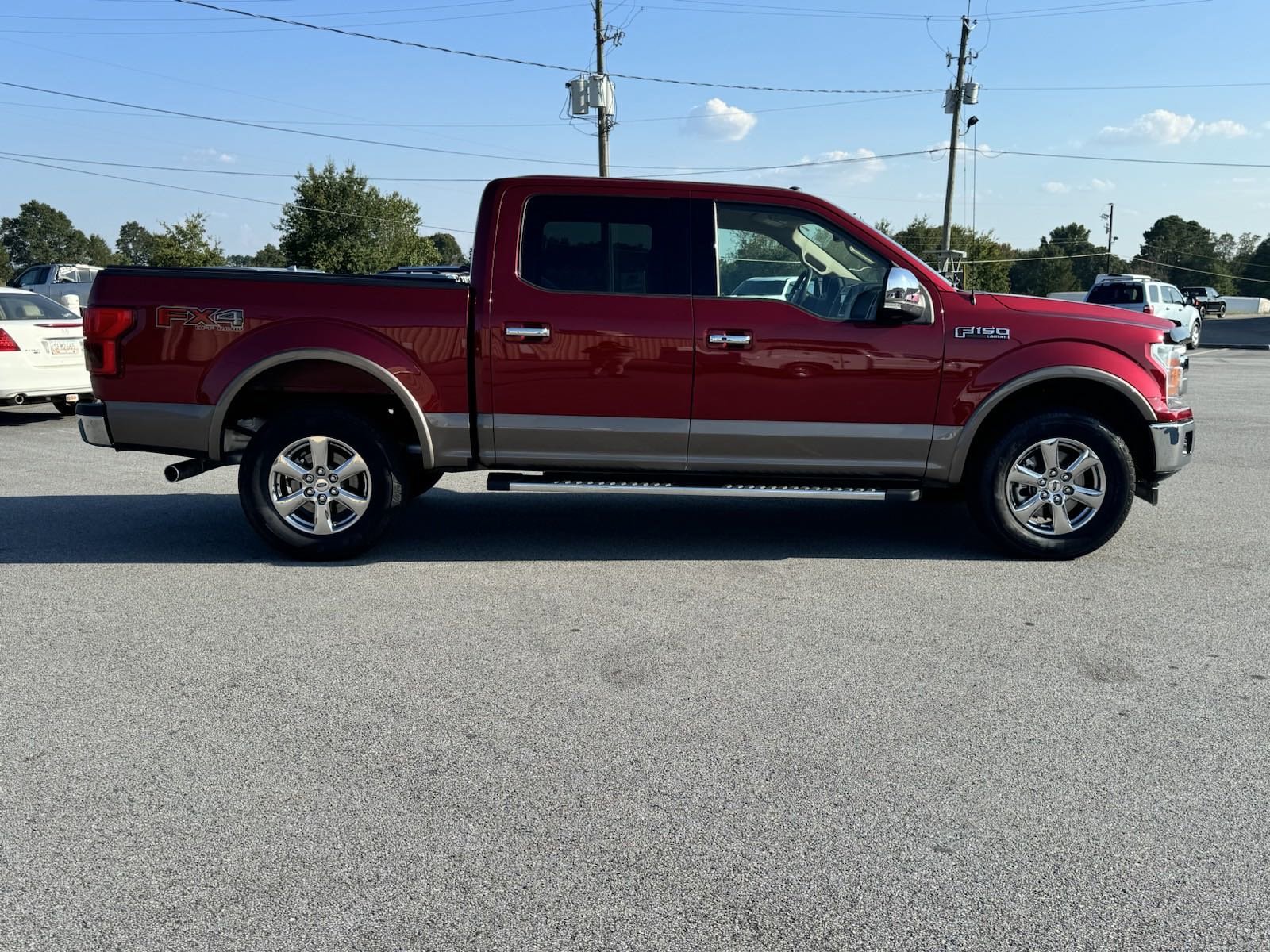 Used 2018 Ford F-150 Lariat with VIN 1FTEW1E5XJFA76421 for sale in Lavonia, GA