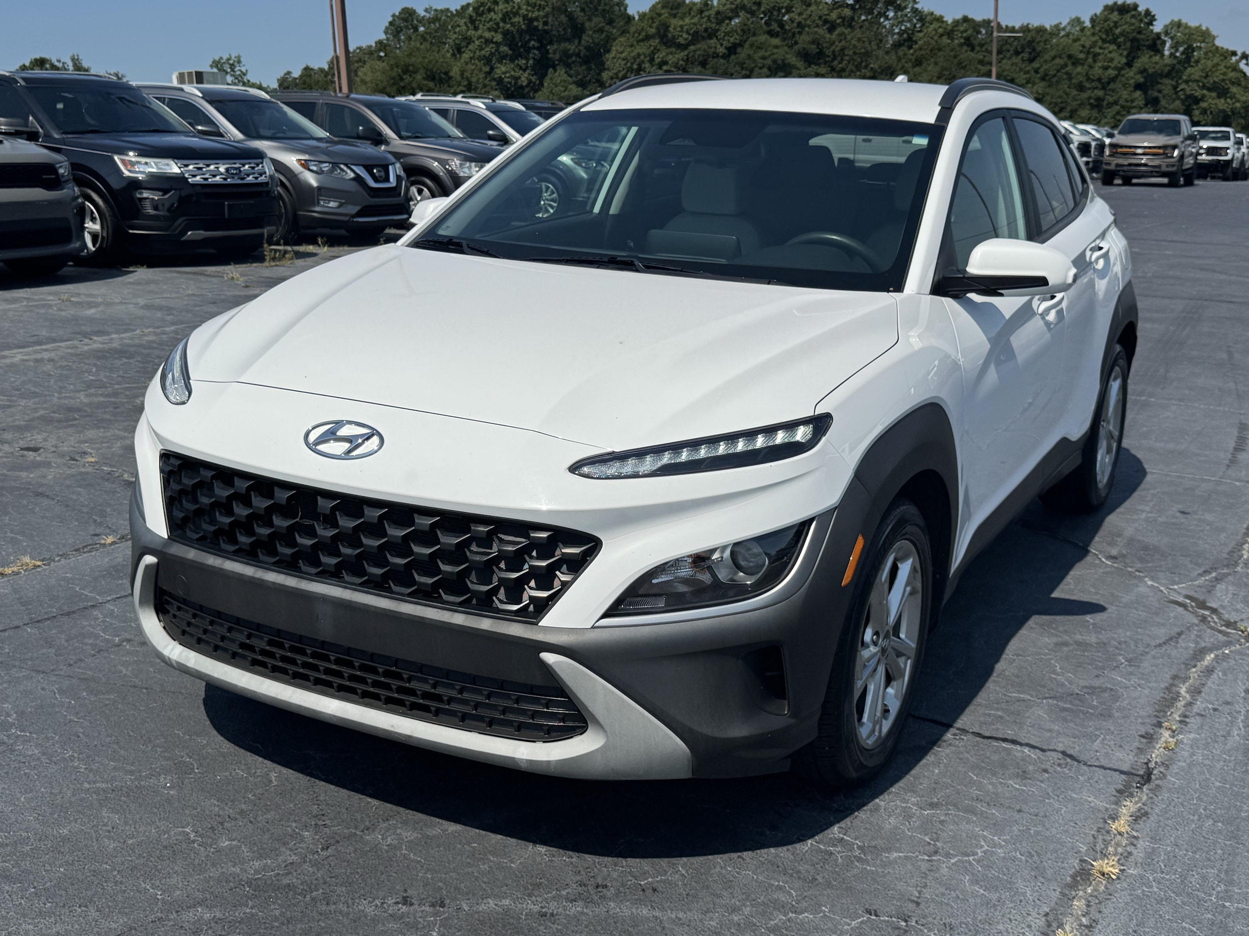 Used 2023 Hyundai Kona SEL with VIN KM8K6CAB6PU963671 for sale in Lavonia, GA