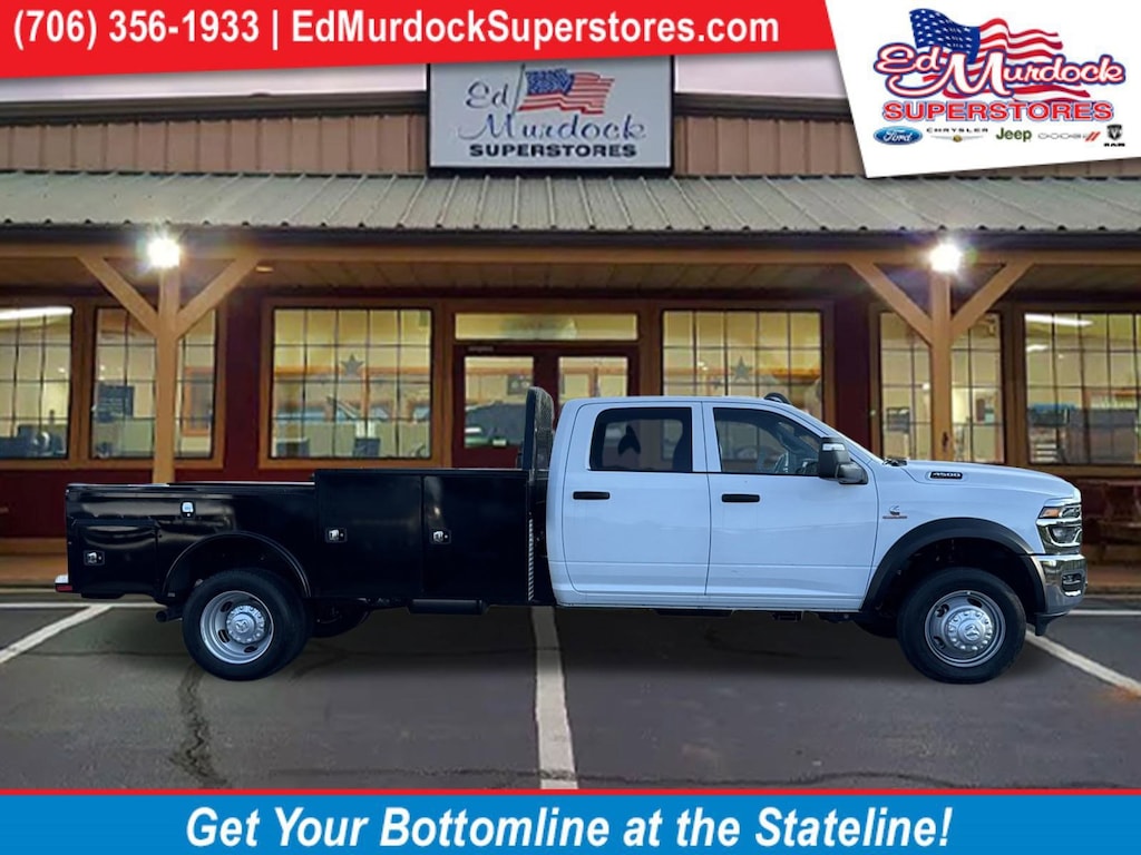 New 2025 Ram 4500 Chassis Cab 4500 TRADESMAN CHASSIS CREW CAB 4X4 84' CA Pickup