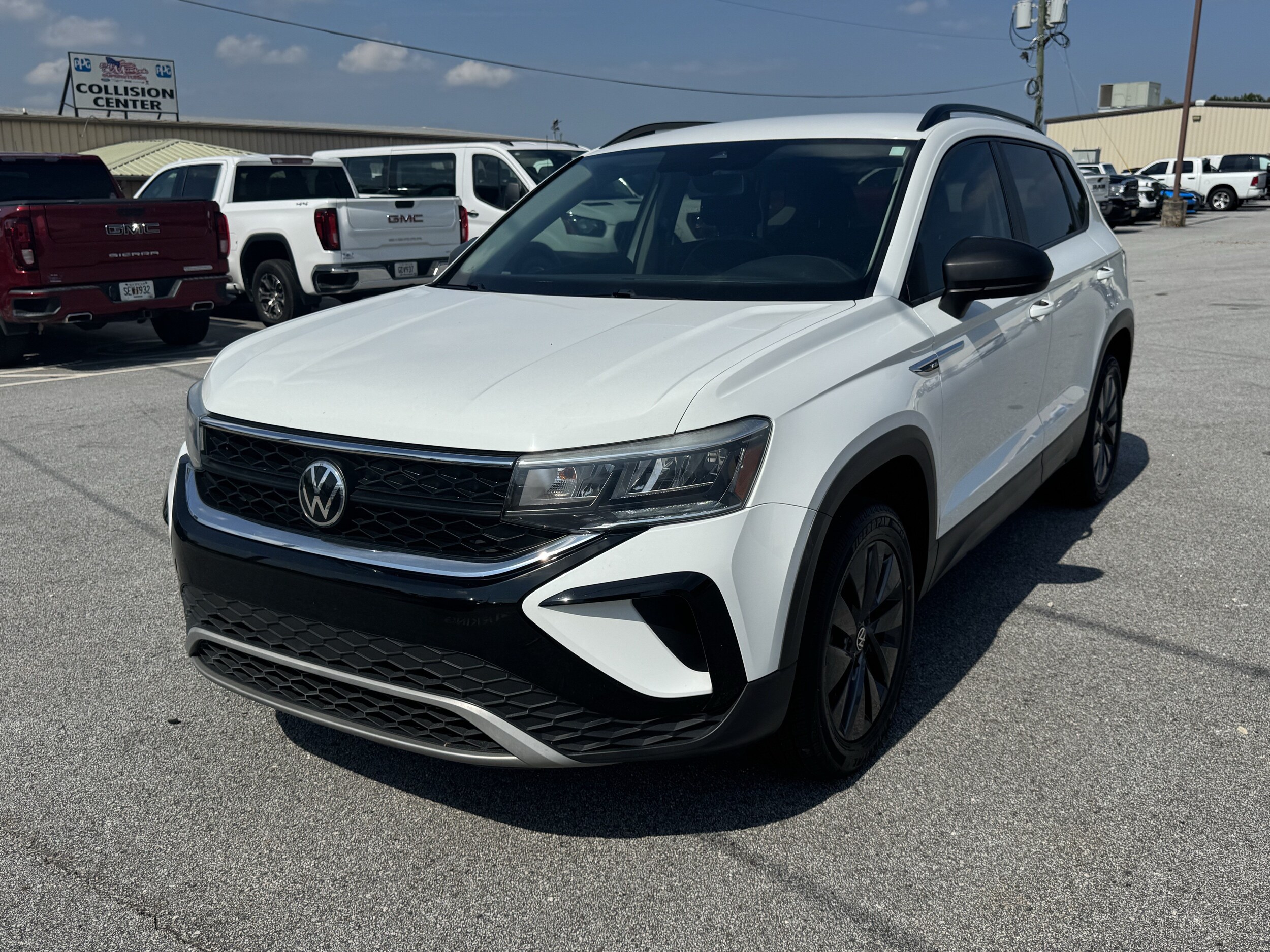 Used 2022 Volkswagen Taos S with VIN 3VVDX7B21NM004391 for sale in Lavonia, GA