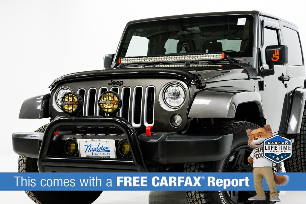 Used 2017 Jeep Wrangler JK Sahara SUV