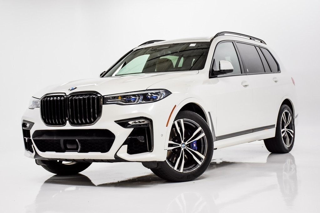 Used 2021 BMW X7 M50i with VIN 5UXCX6C07M9G64189 for sale in Elmhurst, IL