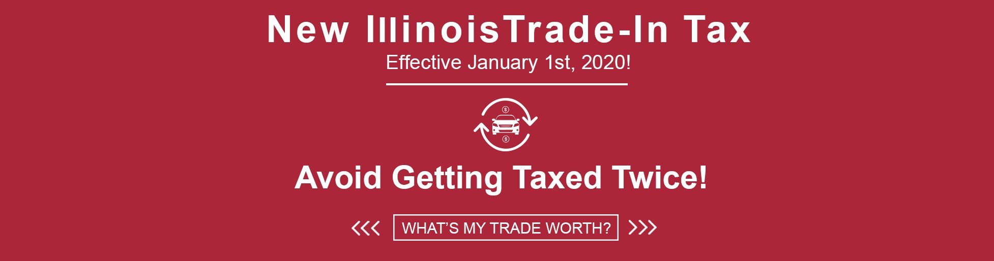 New Illinois Car Sales Tax