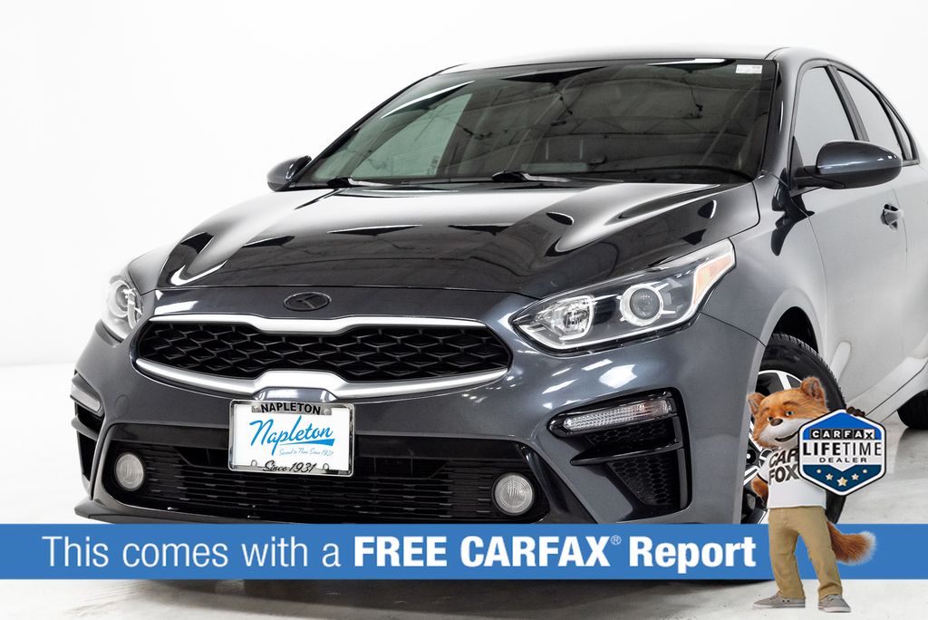 Used 2021 Kia Forte LXS with VIN 3KPF24AD3ME398444 for sale in Elmhurst, IL