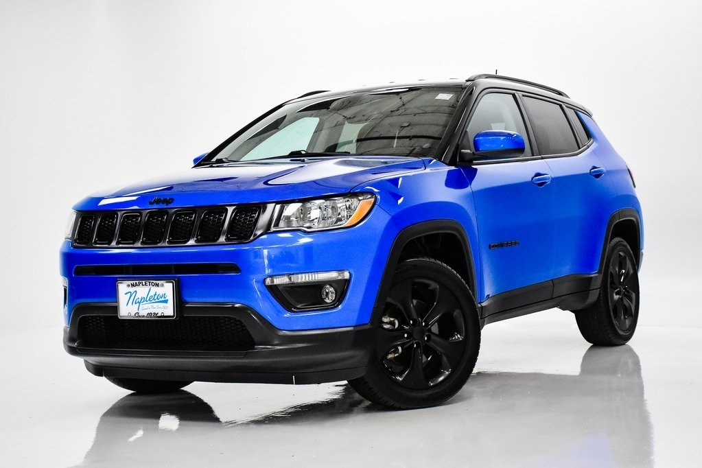 Used 2020 Jeep Compass Altitude with VIN 3C4NJDBB8LT252319 for sale in Elmhurst, IL