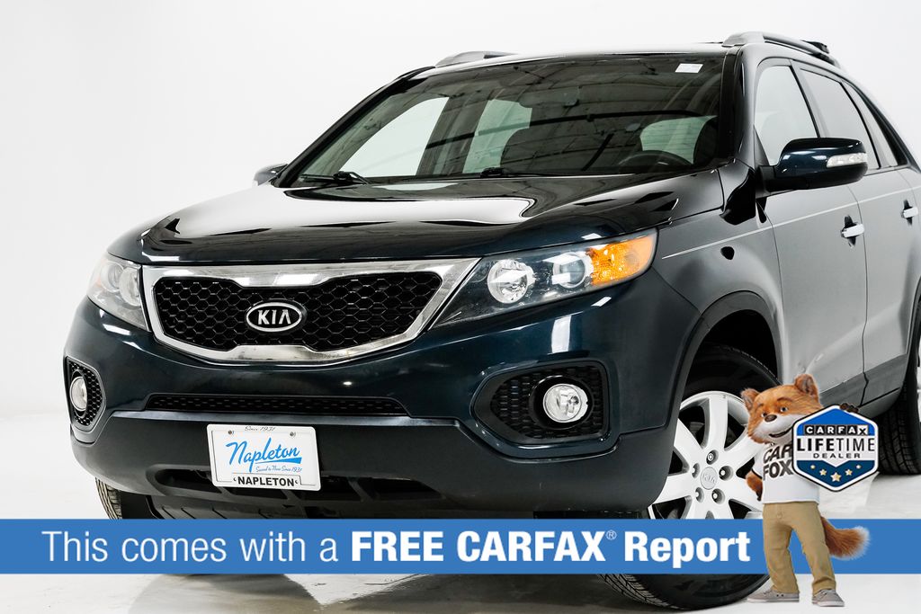 Used 2012 Kia Sorento LX with VIN 5XYKT3A61CG263696 for sale in Elmhurst, IL