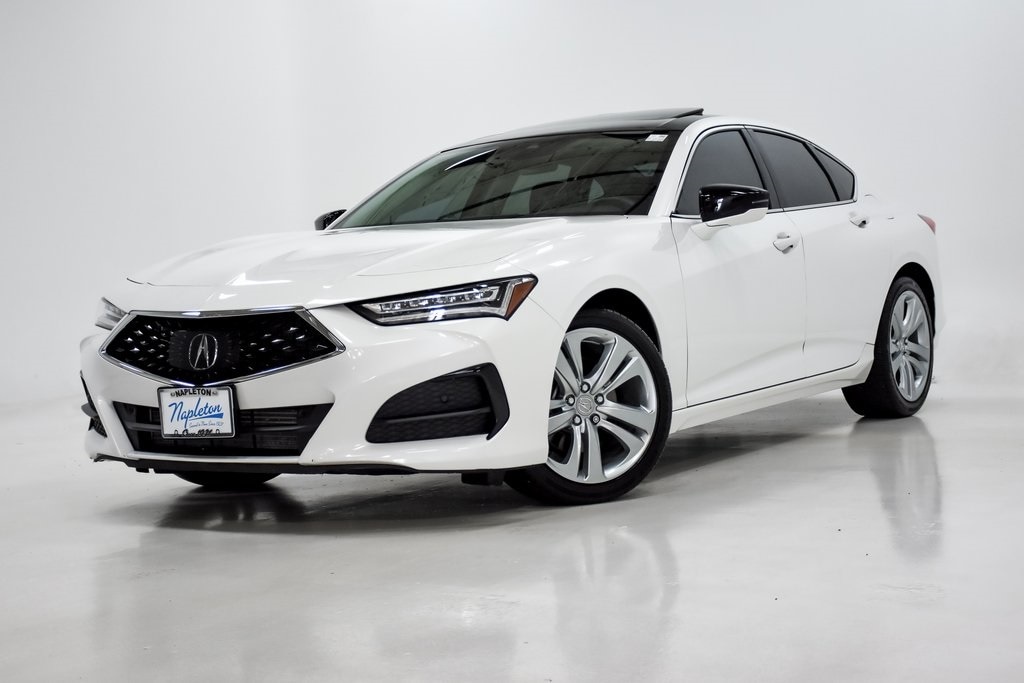 Used 2021 Acura TLX Technology Package with VIN 19UUB5F40MA011309 for sale in Elmhurst, IL