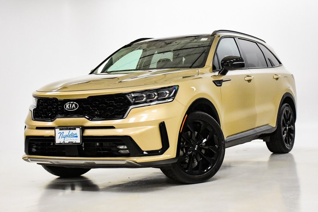 Used 2021 Kia Sorento SX with VIN 5XYRK4LF4MG016405 for sale in Elmhurst, IL