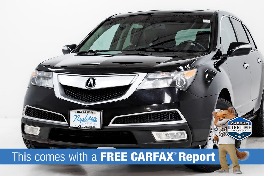 Used 2012 Acura MDX Technology & Entertainment Package with VIN 2HNYD2H44CH500196 for sale in Elmhurst, IL