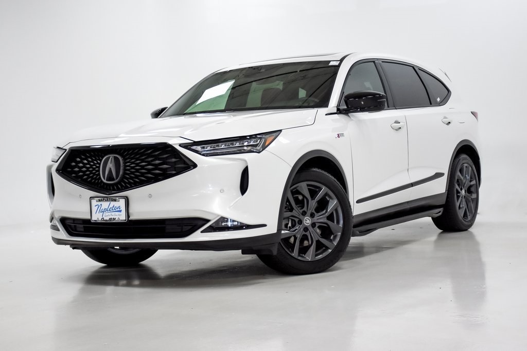 Certified 2023 Acura MDX A-Spec Package with VIN 5J8YE1H06PL006555 for sale in Elmhurst, IL