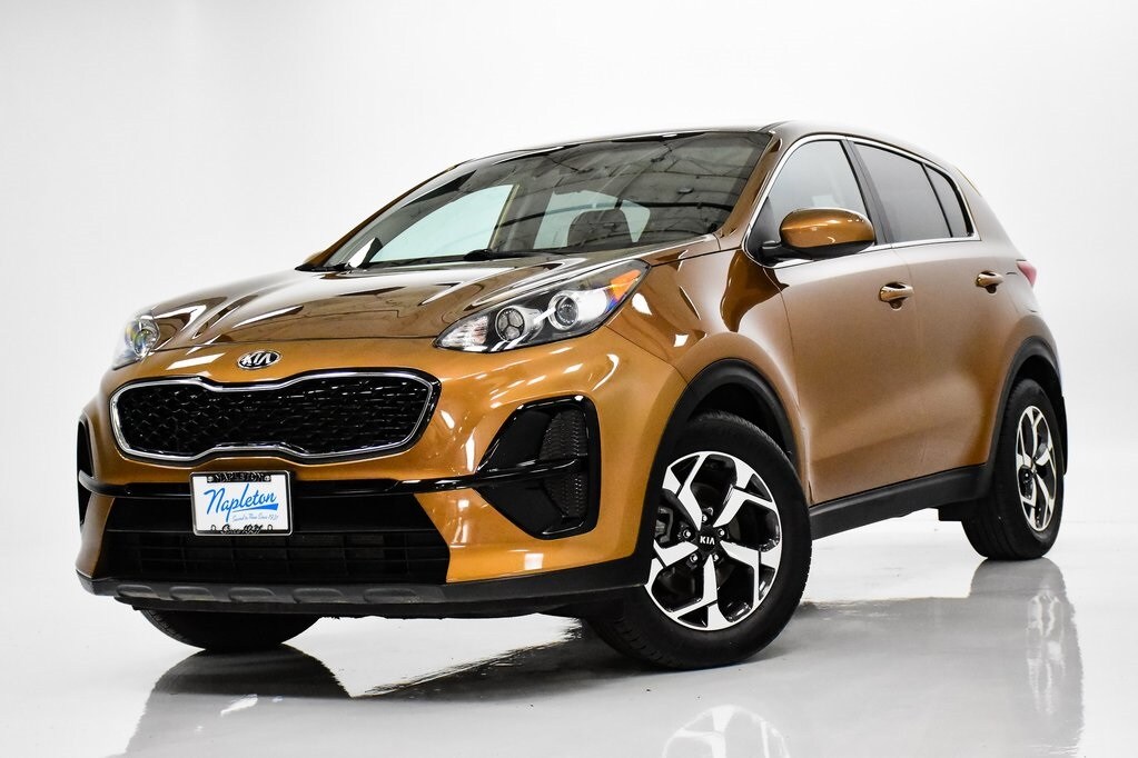 Used 2021 Kia Sportage LX with VIN KNDPM3AC0M7858563 for sale in Elmhurst, IL