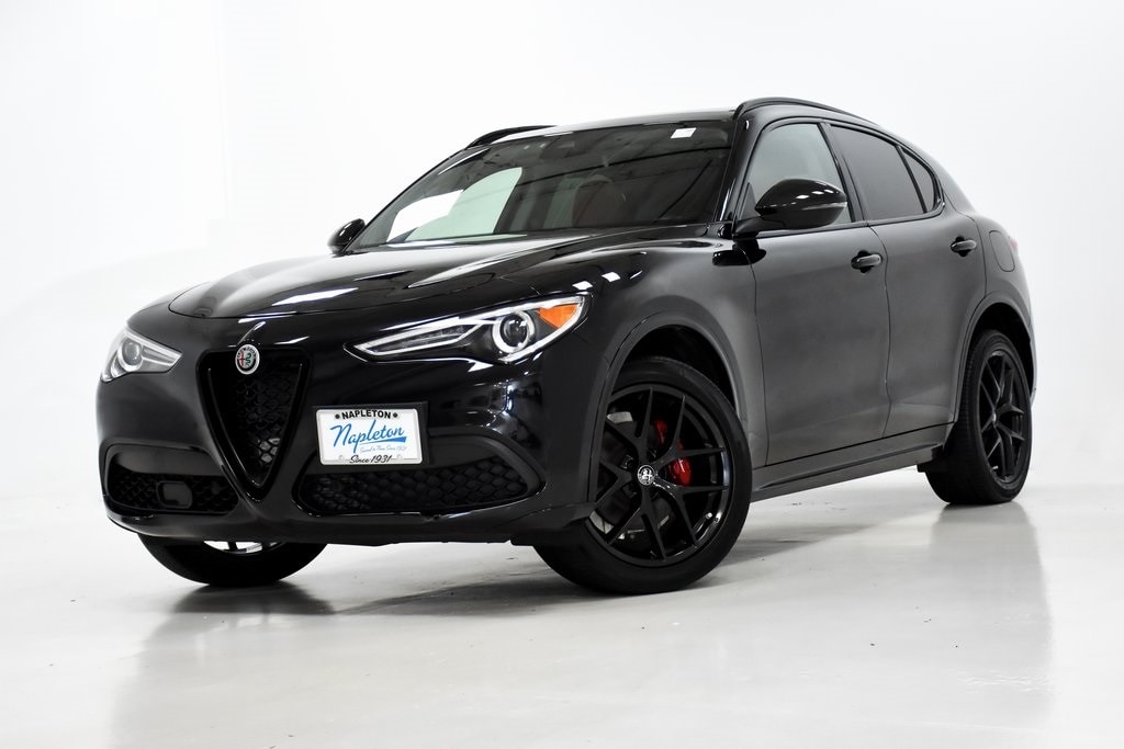 Used 2021 Alfa Romeo Stelvio Ti with VIN ZASPAKBN6M7D17334 for sale in Elmhurst, IL