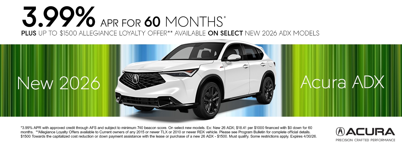 Acura Incentives April