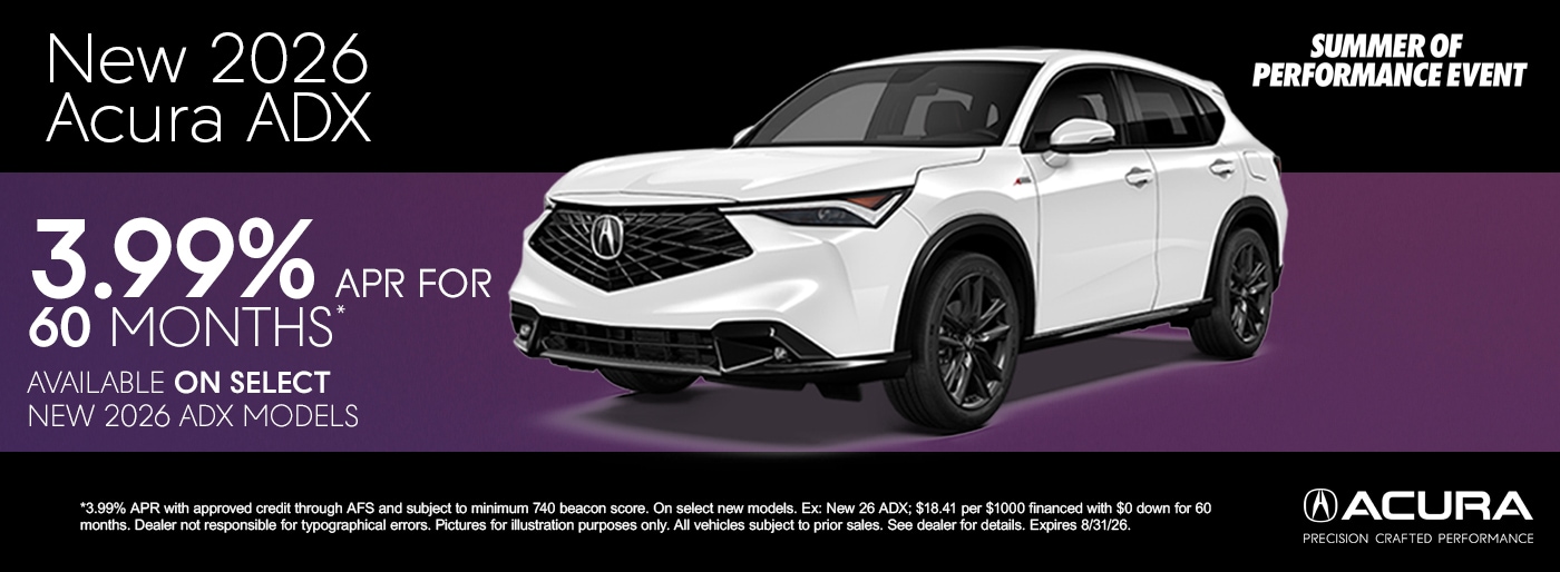 Acura Incentives July Acura Incentives July