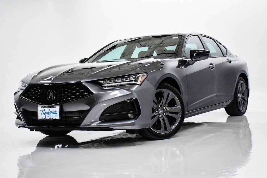Certified 2022 Acura TLX A-SPEC Package with VIN 19UUB6F57NA001294 for sale in Elmhurst, IL