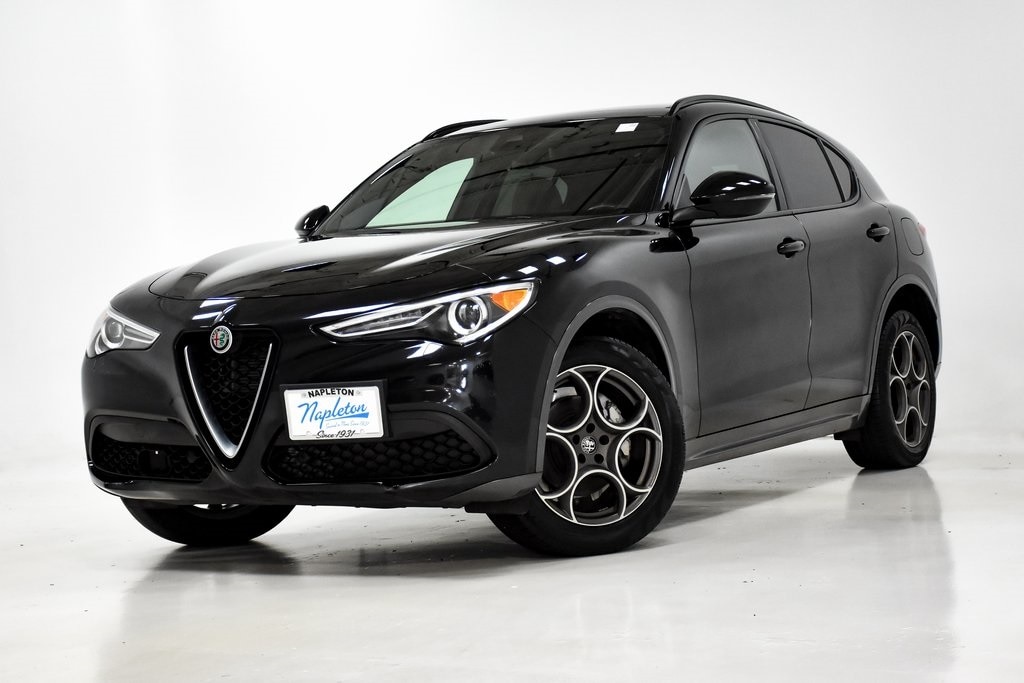 Used 2022 Alfa Romeo Stelvio Ti with VIN ZASPAKBN0N7D37757 for sale in Elmhurst, IL