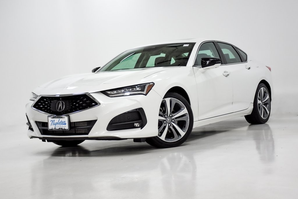 Used 2021 Acura TLX Advance Package with VIN 19UUB5F63MA006803 for sale in Elmhurst, IL