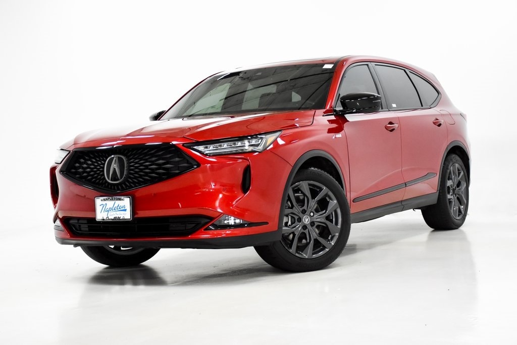 Certified 2022 Acura MDX A-Spec Package with VIN 5J8YE1H03NL028686 for sale in Elmhurst, IL