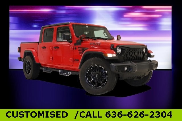 Used 2021 Jeep Gladiator WILLYS with VIN 1C6HJTAG8ML576380 for sale in Saint Peters, MO