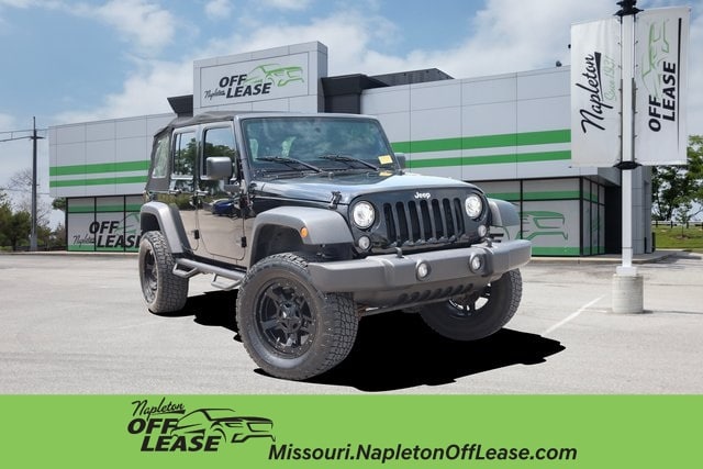 Used 2017 Jeep Wrangler Unlimited Sport with VIN 1C4BJWDG6HL660103 for sale in Saint Peters, MO