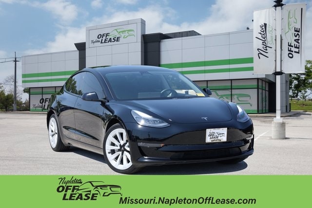 Used 2022 Tesla Model 3 Long Range with VIN 5YJ3E1EB2NF189791 for sale in Saint Peters, MO