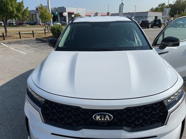 Used 2021 Kia Sorento S with VIN 5XYRL4LC1MG021077 for sale in Saint Peters, MO