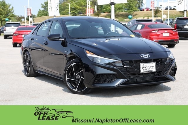 Used 2023 Hyundai Elantra N Line with VIN KMHLR4AF1PU471988 for sale in Saint Peters, MO