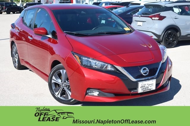 Used 2022 Nissan LEAF SV with VIN 1N4AZ1CV3NC561022 for sale in Saint Peters, MO