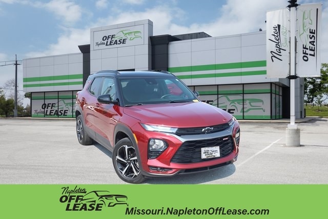 Used 2022 Chevrolet Trailblazer RS with VIN KL79MUSL4NB063105 for sale in Saint Peters, MO