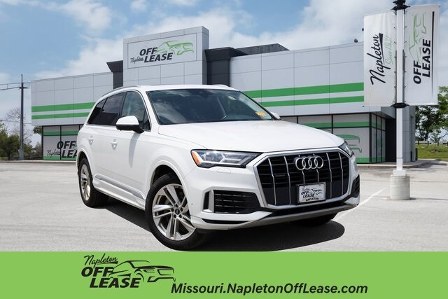 Used 2021 Audi Q7 Premium Plus with VIN WA1LXAF70MD021183 for sale in Saint Peters, MO