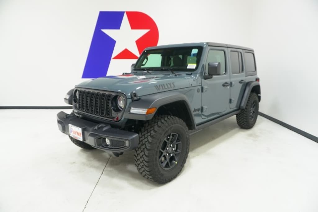New 2026 Jeep Wrangler 4-DOOR WILLYS Sport Utility