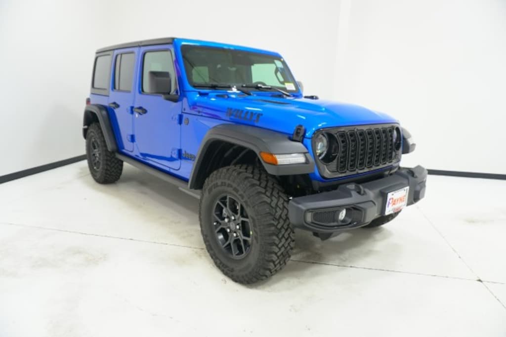 New 2026 Jeep Wrangler 4-DOOR WILLYS Sport Utility