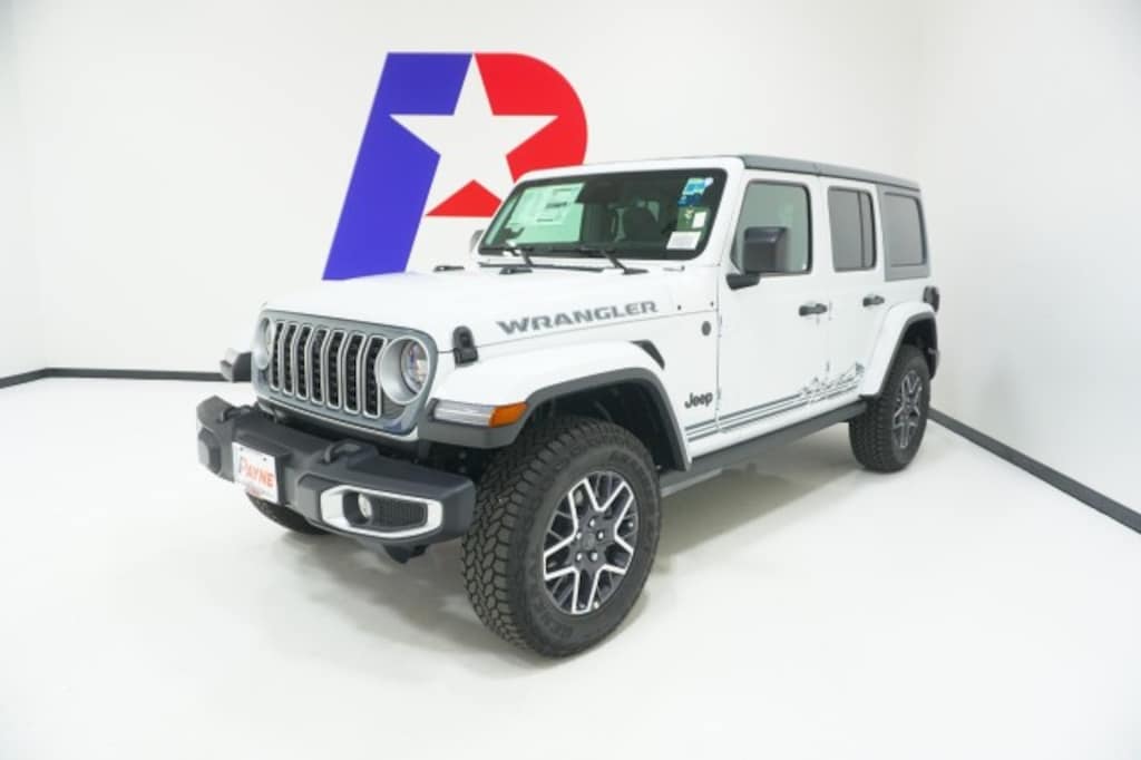 New 2026 Jeep Wrangler 4-DOOR SAHARA Sport Utility