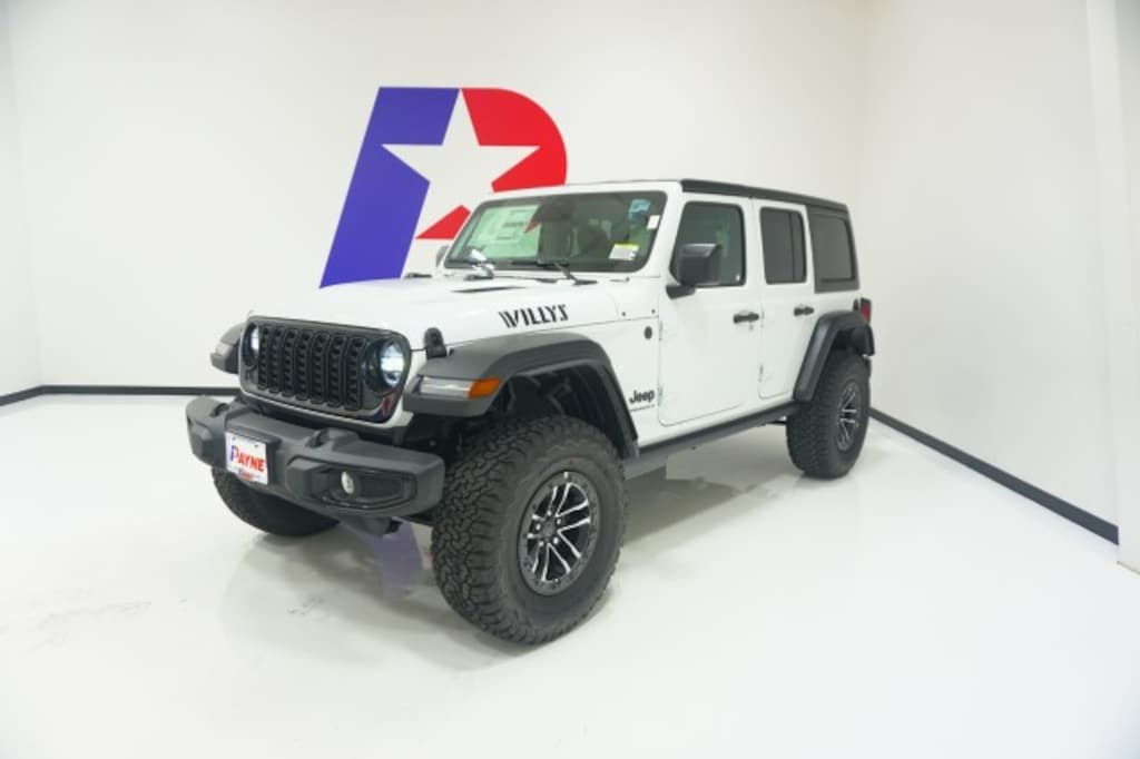 New 2026 Jeep Wrangler 4-DOOR WILLYS Sport Utility
