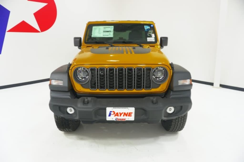 New 2026 Jeep Wrangler 4-DOOR SPORT S Sport Utility