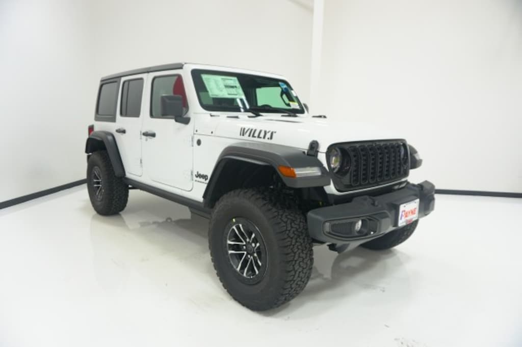 New 2026 Jeep Wrangler 4-DOOR WILLYS Sport Utility