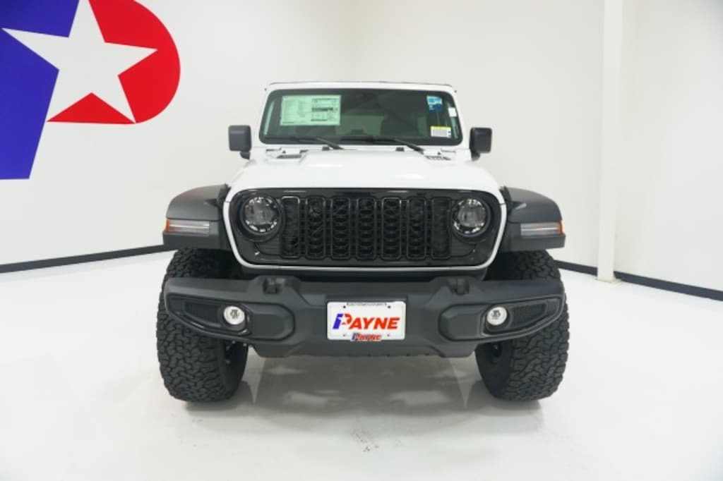 New 2026 Jeep Wrangler 4-DOOR WILLYS Sport Utility