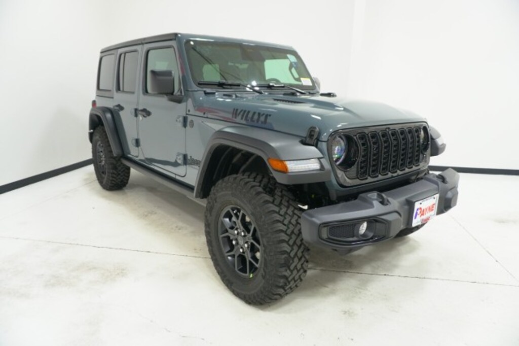 New 2026 Jeep Wrangler 4-DOOR WILLYS Sport Utility
