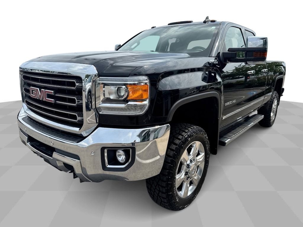 Used 2017 GMC Sierra 2500HD SLT 4WD Ext Cab w/ Off-Road Suspension Pkg Truck Double Cab