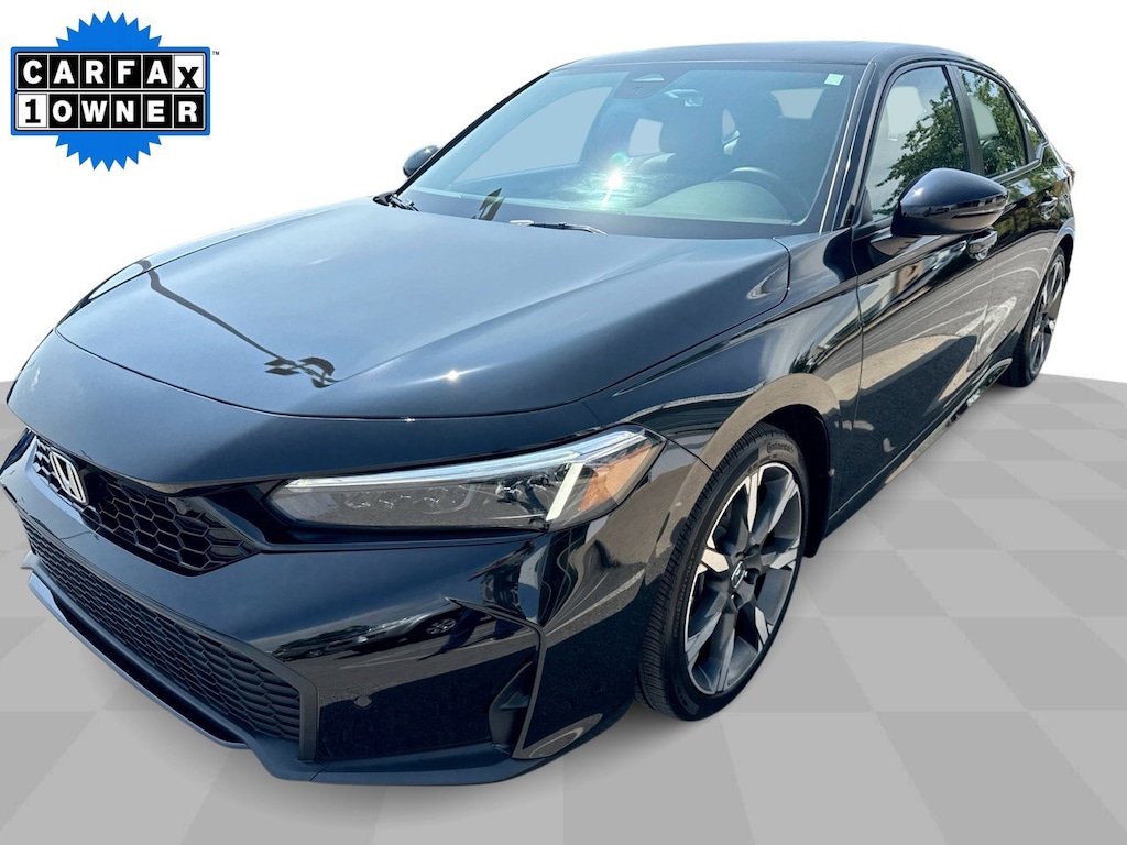 Used 2025 Honda Civic Hybrid Sport Touring w/ Premium Sound & Moon Sedan